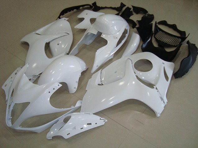 1996-2007 White GSXR 1300 Hayabusa Motorcycle Fairings 1996-2007 White GSXR 1300 Hayabusa Motorcycle Fairings