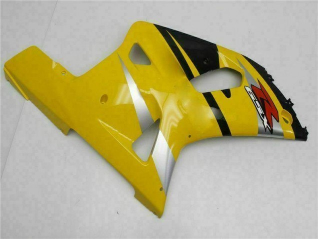 2001-2003 Yellow GSXR 600/750 Motorcycle Fairings 2001-2003 Yellow GSXR 600/750 Motorcycle Fairings