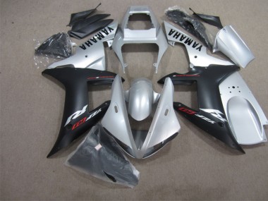 2002-2003 Black Silver YZF R1 Motorcycle Fairings