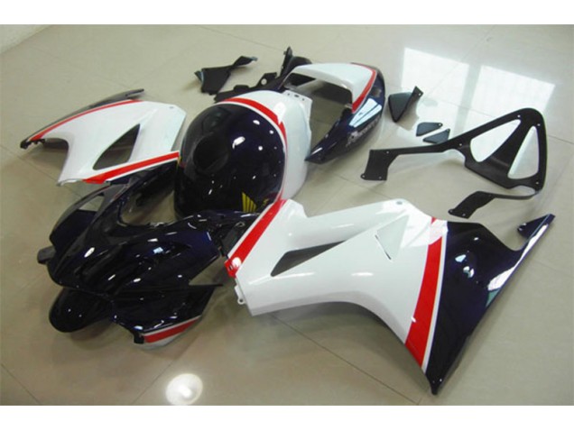 2002-2013 White Blue VFR800 Motorcycle Fairings 2002-2013 White Blue VFR800 Motorcycle Fairings