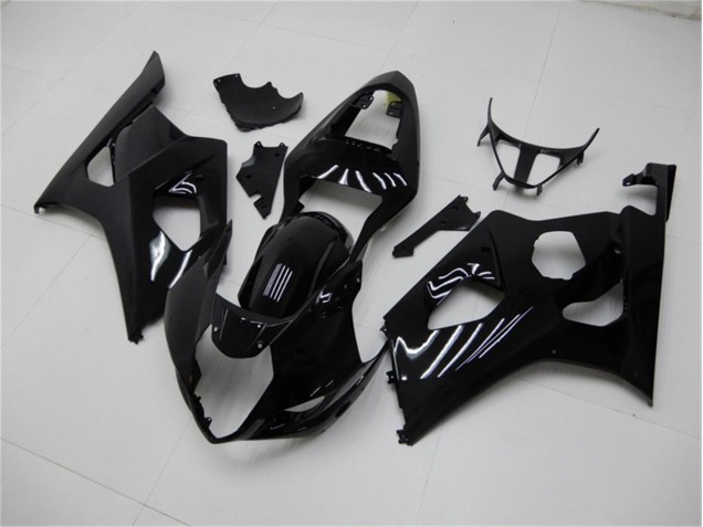 2003-2004 Glossy Black GSXR 1000 Full Motorcycle Fairing Kits 2003-2004 Glossy Black GSXR 1000 Full Motorcycle Fairing Kits