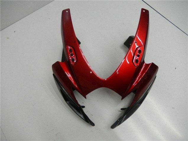 2006-2007 Red Black GSXR 600/750 Motorcycle Fairings 2006-2007 Red Black GSXR 600/750 Motorcycle Fairings