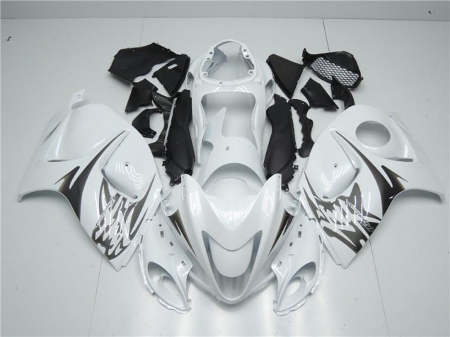 2008-2019 White GSXR 1300 Hayabusa Motorcycle Fairings 2008-2019 White GSXR 1300 Hayabusa Motorcycle Fairings